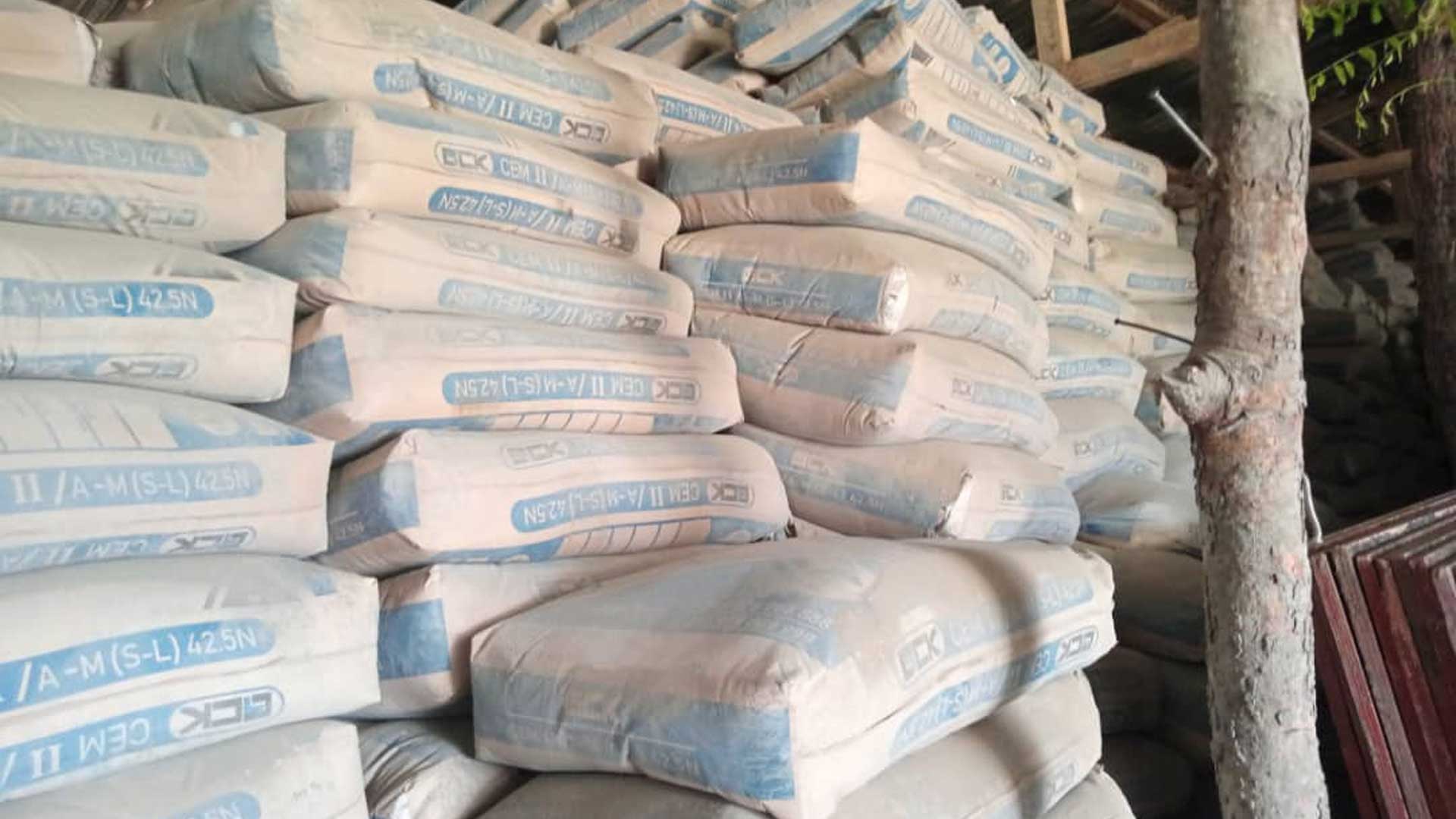 Kisangani : Le sac de ciment s’envole à 60 000 FC malgré un plafond officiel fixé à 44 000 FC